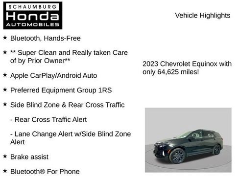 Used 2023 Chevrolet Equinox RS AWD/4WD image 7
