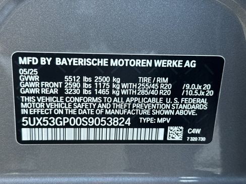 Used 2025 BMW X3 xDrive30i w/ Convenience Package AWD/4WD image 40
