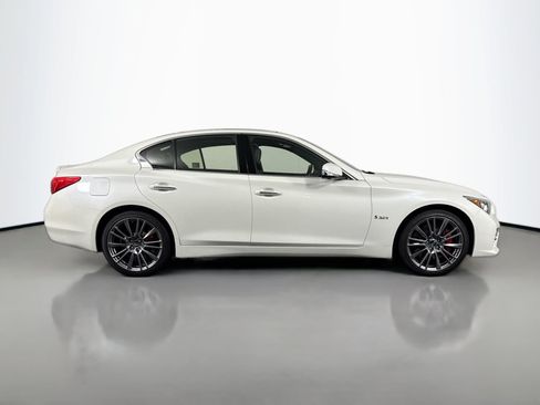 Used 2017 INFINITI Q50 Red Sport 400 image 4