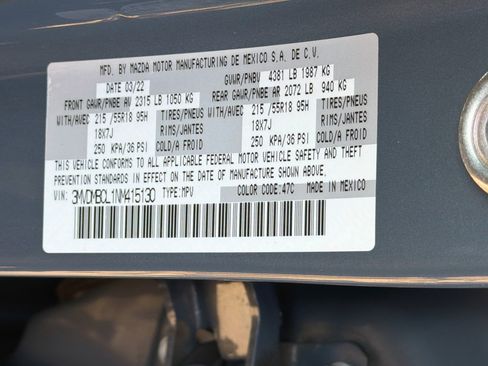 Used 2022 MAZDA CX-30 AWD 2.5 S w/ Preferred Package image 12