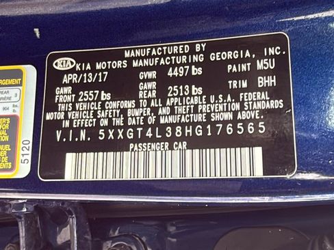 Used 2017 Kia Optima LX image 39