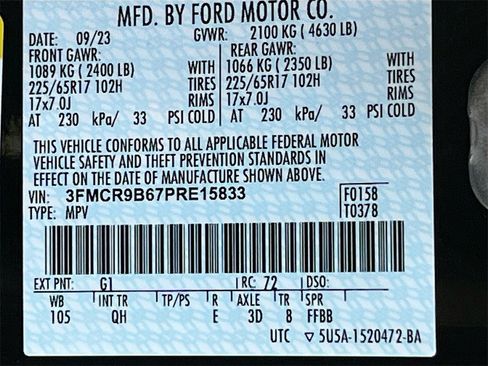 Used 2023 Ford Bronco Sport Big Bend image 30