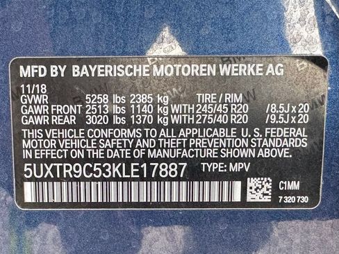 Used 2019 BMW X3 xDrive30i w/ M Sport Package 2 AWD/4WD image 13