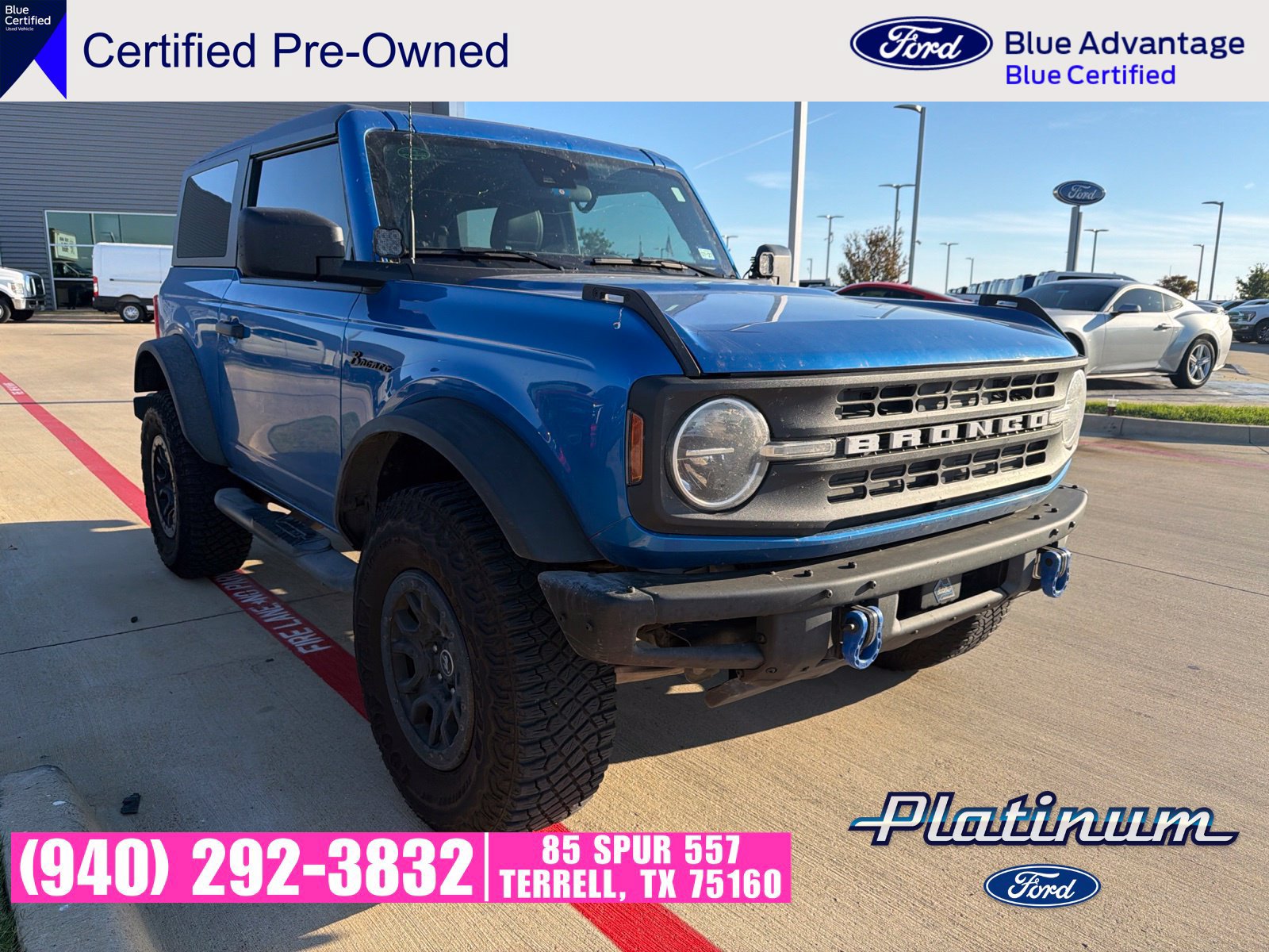 Used 2022 Ford Bronco Black Diamond w/ Sasquatch Package AWD/4WD 360° Tour
