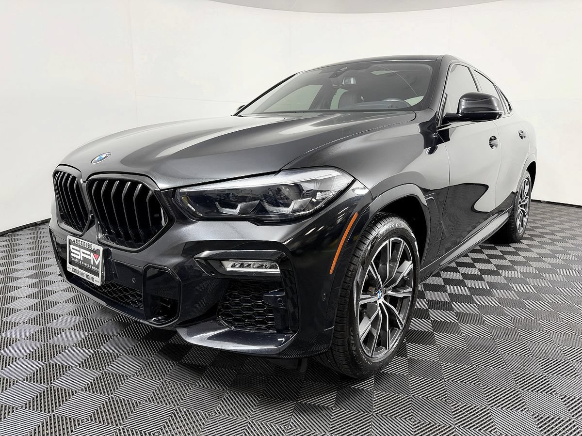 Used 2021 BMW X6 xDrive40i w/ M Sport Package AWD/4WD image 3