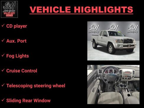 Used 2011 Toyota Tacoma 4x4 Access Cab w/ SR5 Pkg #2 image 3