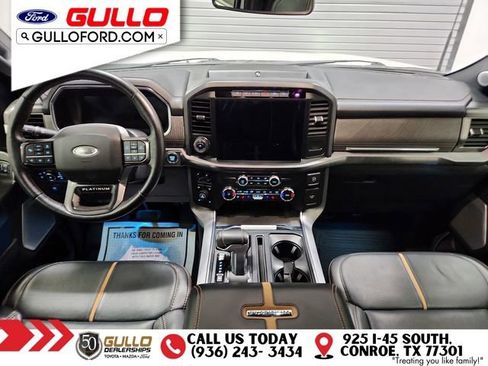 Certified 2022 Ford F150 Platinum w/ Equipment Group 701A High image 11