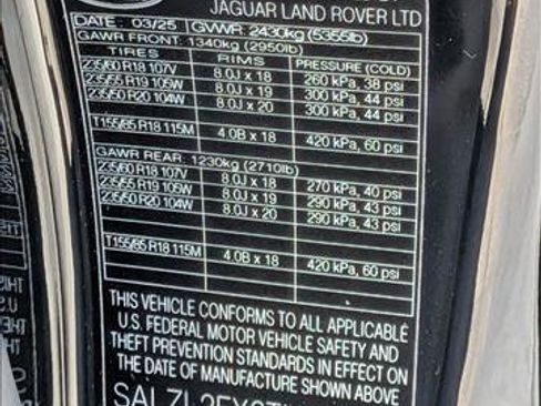 New 2026 Land Rover Range Rover Evoque Dynamic SE image 17