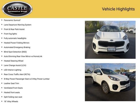 Used 2017 Kia Sportage EX w/ EX Technology Package FWD image 7