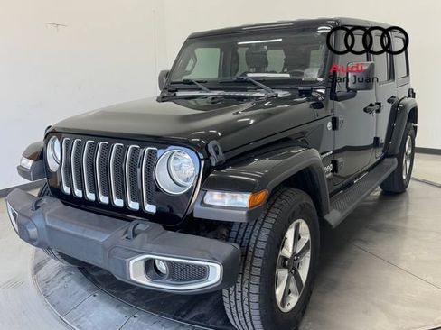 Used 2019 Jeep Wrangler Unlimited Sahara AWD/4WD image 3