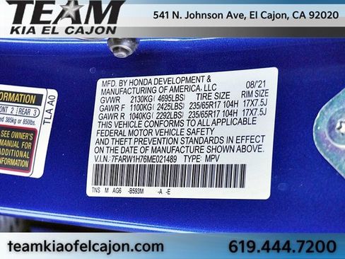 Used 2021 Honda CR-V Special Edition image 32