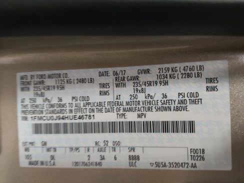 Used 2017 Ford Escape Titanium w/ Equipment Group 301A image 33