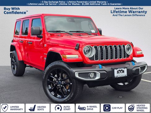 Used 2024 Jeep Wrangler Unlimited Sahara image 1