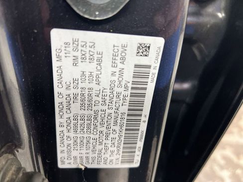Used 2019 Honda CR-V Touring image 29