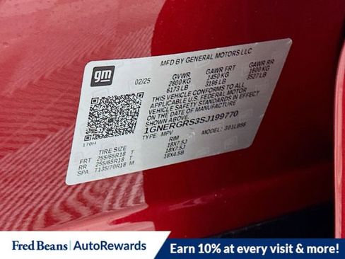 New 2025 Chevrolet Traverse LT w/ LPO, Floor Liner Package image 21