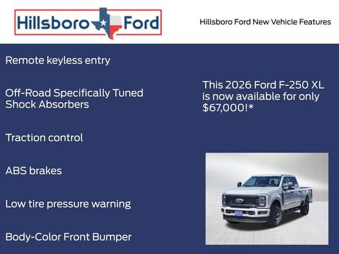 New 2026 Ford F250 XL w/ STX Appearance Package image 19