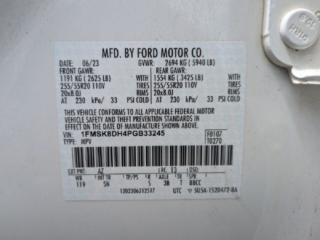 Certified 2023 Ford Explorer XLT w/ Equipment Group 202A AWD/4WD image 24