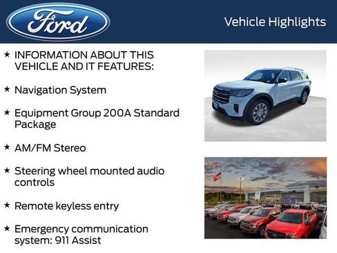 New 2026 Ford Explorer Active w/ Active Comfort Package AWD/4WD image 4