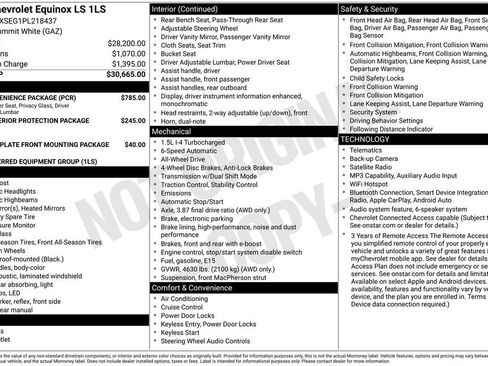 Used 2023 Chevrolet Equinox LS w/ LS Convenience Package AWD/4WD image 35