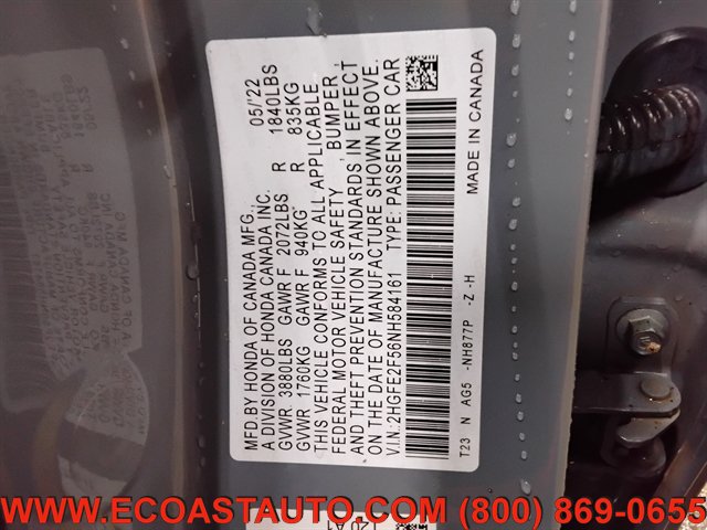 Used 2022 Honda Civic Sport image 17