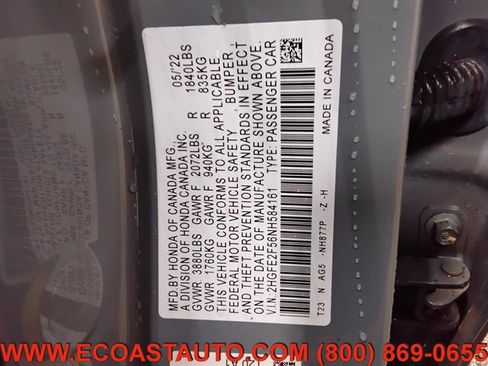 Used 2022 Honda Civic Sport image 17