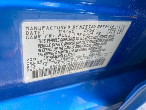 Used 2020 Nissan Sentra SV FWD image 34