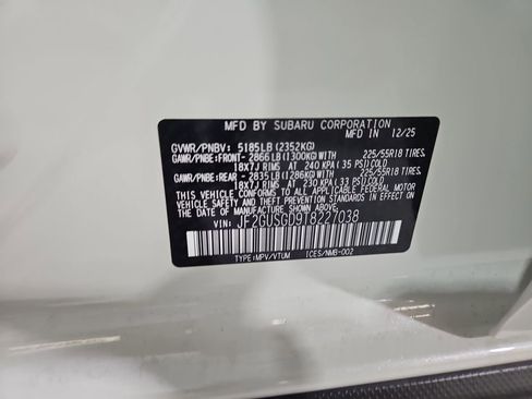 New 2026 Subaru Crosstrek 2.5i Sport AWD/4WD image 28