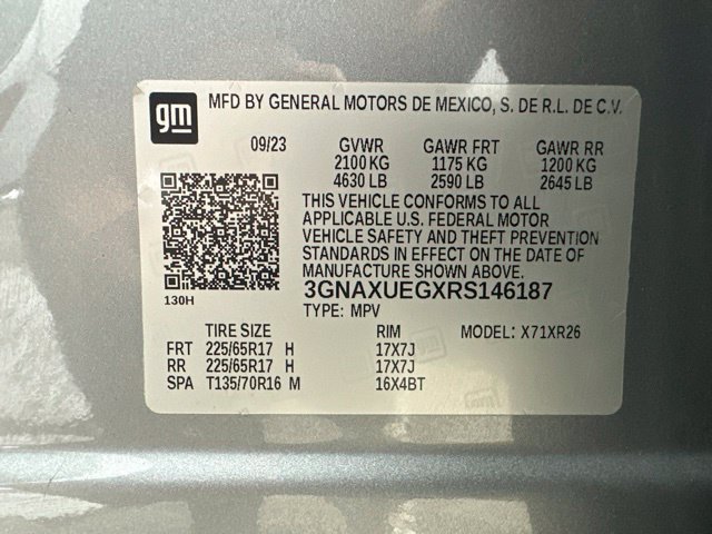 Used 2024 Chevrolet Equinox LT AWD/4WD image 30