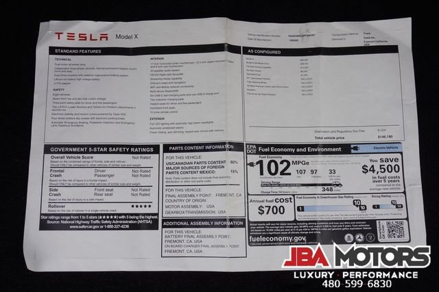 Used 2023 Tesla Model X AWD/4WD image 24