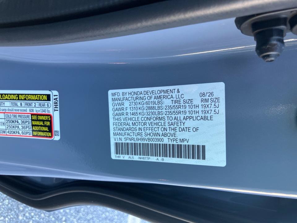 New 2027 Honda Odyssey Elite image 35