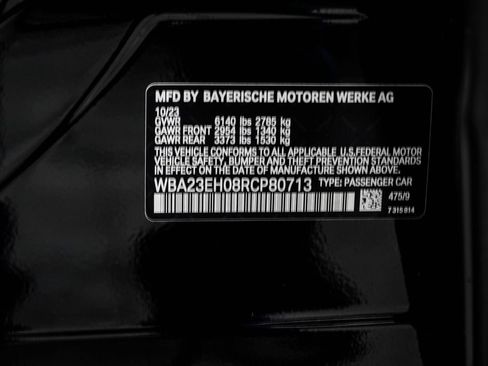 Used 2024 BMW 740i RWD image 59