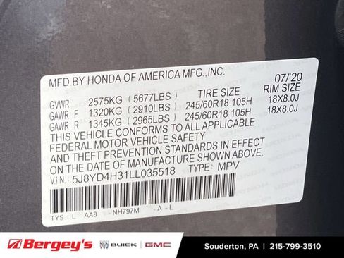 Used 2020 Acura MDX SH-AWD image 36