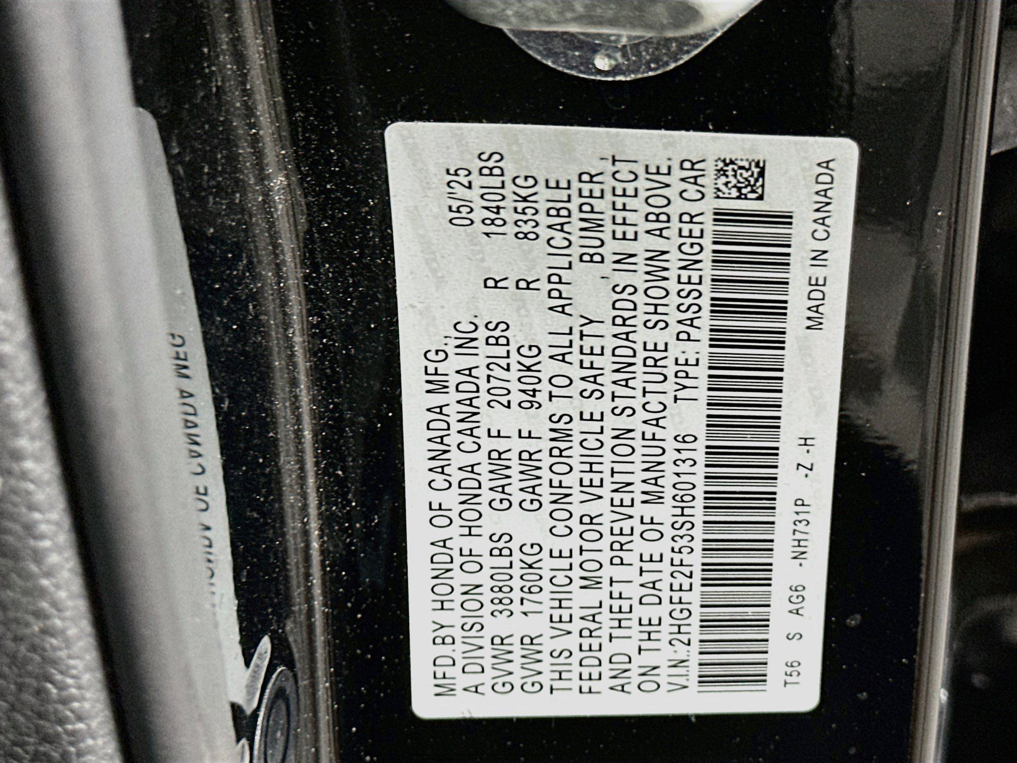 Used 2025 Honda Civic Sport image 12