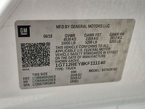 Used 2019 GMC Sierra 2500 SLT w/ Duramax Plus Package AWD/4WD image 31