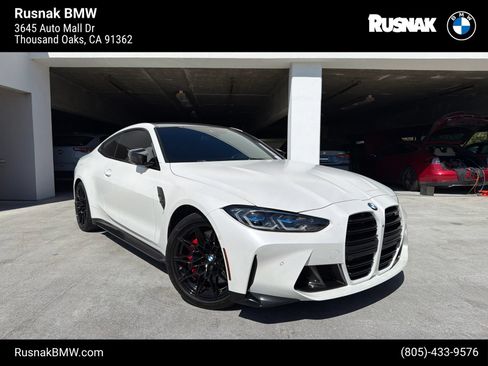 Used 2022 BMW M4 Competition w/ M Carbon Exterior Package RWD image 1