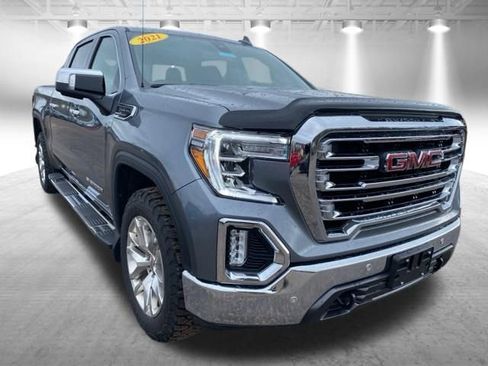 Used 2021 GMC Sierra 1500 SLT w/ SLT Premium Plus Package AWD/4WD image 2