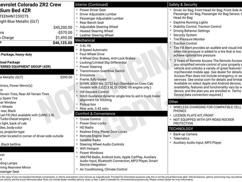 Used 2022 Chevrolet Colorado ZR2 AWD/4WD image 8