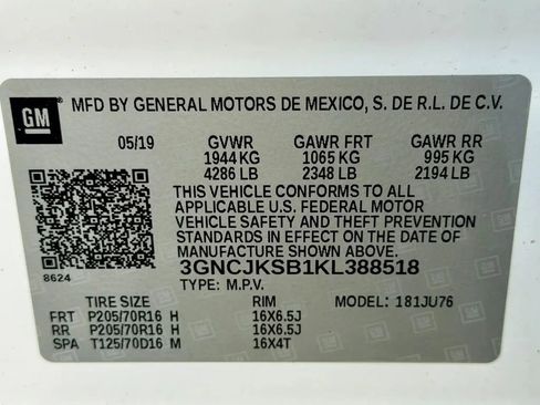 Used 2019 Chevrolet Trax LS FWD image 26