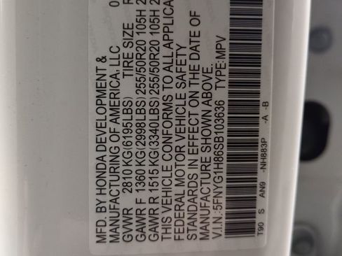 Certified 2025 Honda Pilot Elite image 33