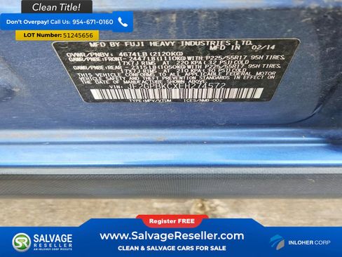 Used 2014 Subaru Crosstrek Touring w/ Popular Package #2 AWD/4WD image 16