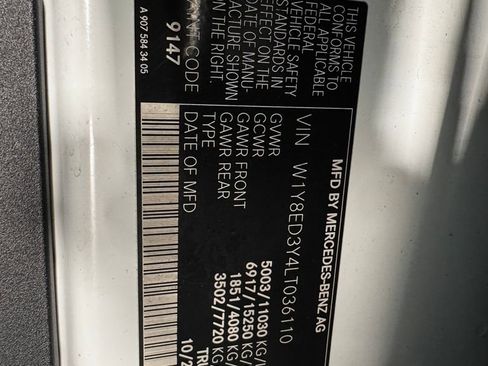 Used 2020 Mercedes-Benz Sprinter 3500 image 35