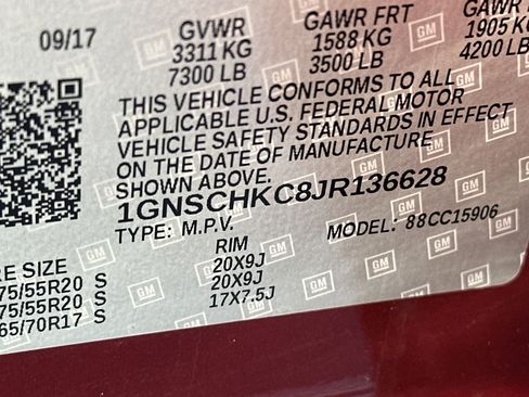 Used 2018 Chevrolet Suburban LT image 32