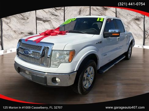 Used 2012 Ford F150 Lariat w/ Lariat Chrome Pkg image 3