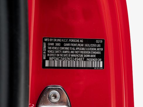 Used 2019 Porsche 911 GT3 RWD image 49