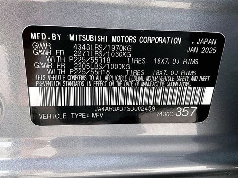 Used 2025 Mitsubishi Outlander Sport ES AWD/4WD image 29