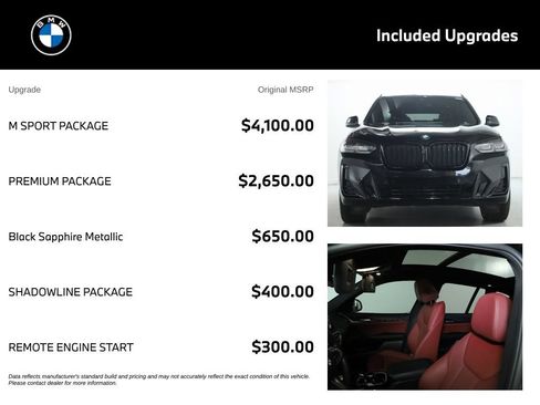 Used 2023 BMW X3 xDrive30i w/ M Sport Package AWD/4WD image 4