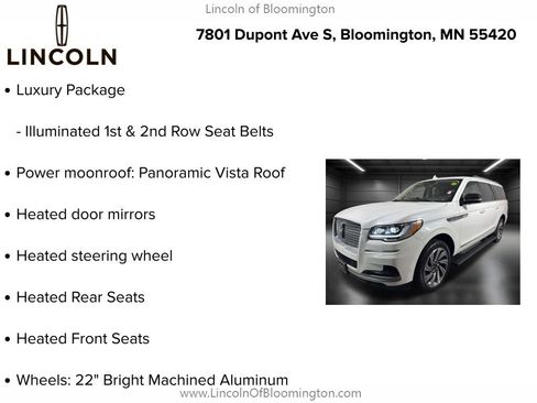Certified 2023 Lincoln Navigator L Reserve image 10