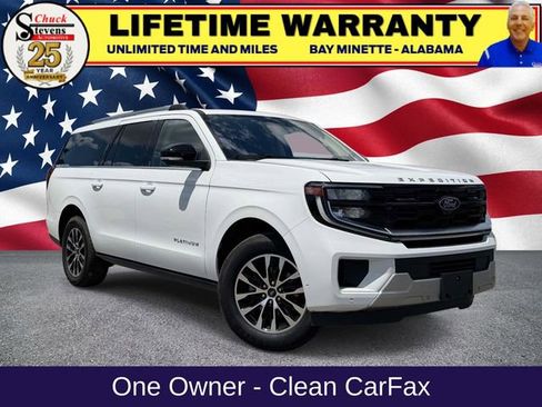 Certified 2025 Ford Expedition Max Platinum AWD/4WD image 1