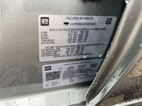 New 2026 Chevrolet Silverado 1500 Custom w/ Turbomax Blackout Package image 33