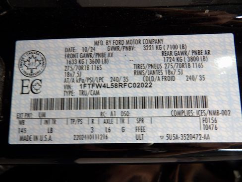 Used 2024 Ford F150 Tremor w/ Tow/Haul Package image 61